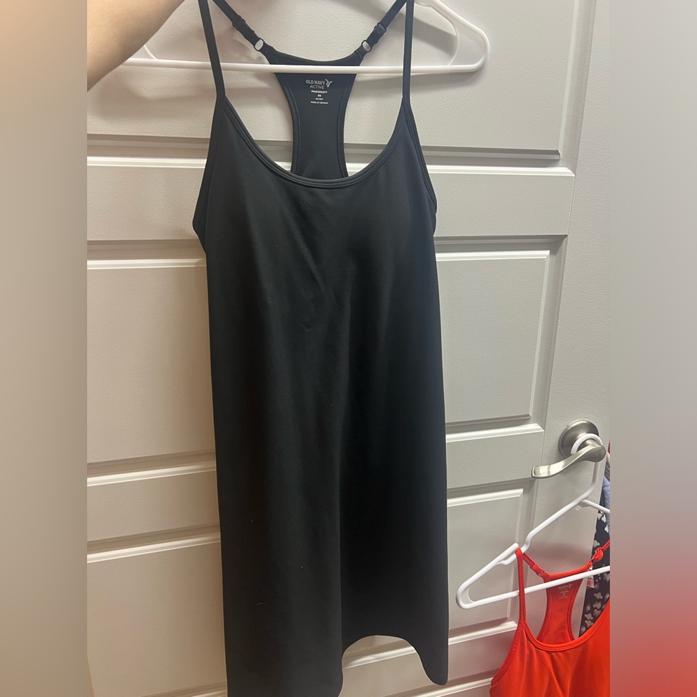 Old Navy Powersoft Exercise Dress Black XS